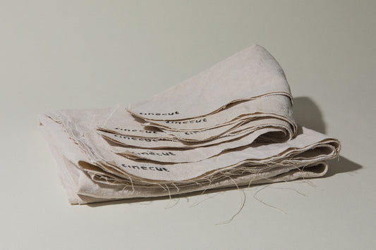 Vintage linen TABLECLOTH and NAPKIN SET