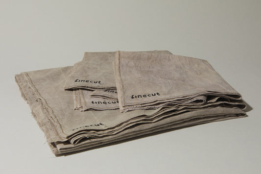 Vintage linen TABLECLOTH and NAPKIN SET