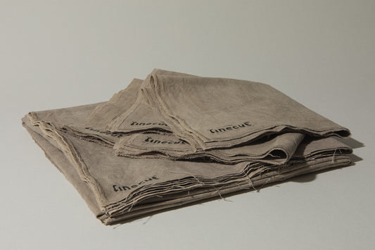 Vintage linen TABLECLOTH and NAPKIN SET