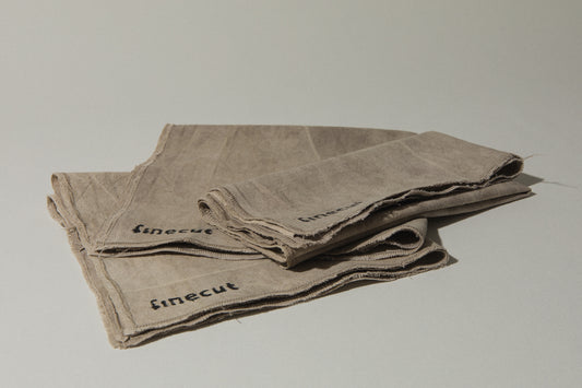 Vintage linen NAPKIN SET