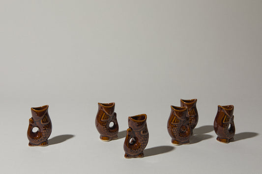 Set of six fish-shaped SHOOTER GLASSES _ 552