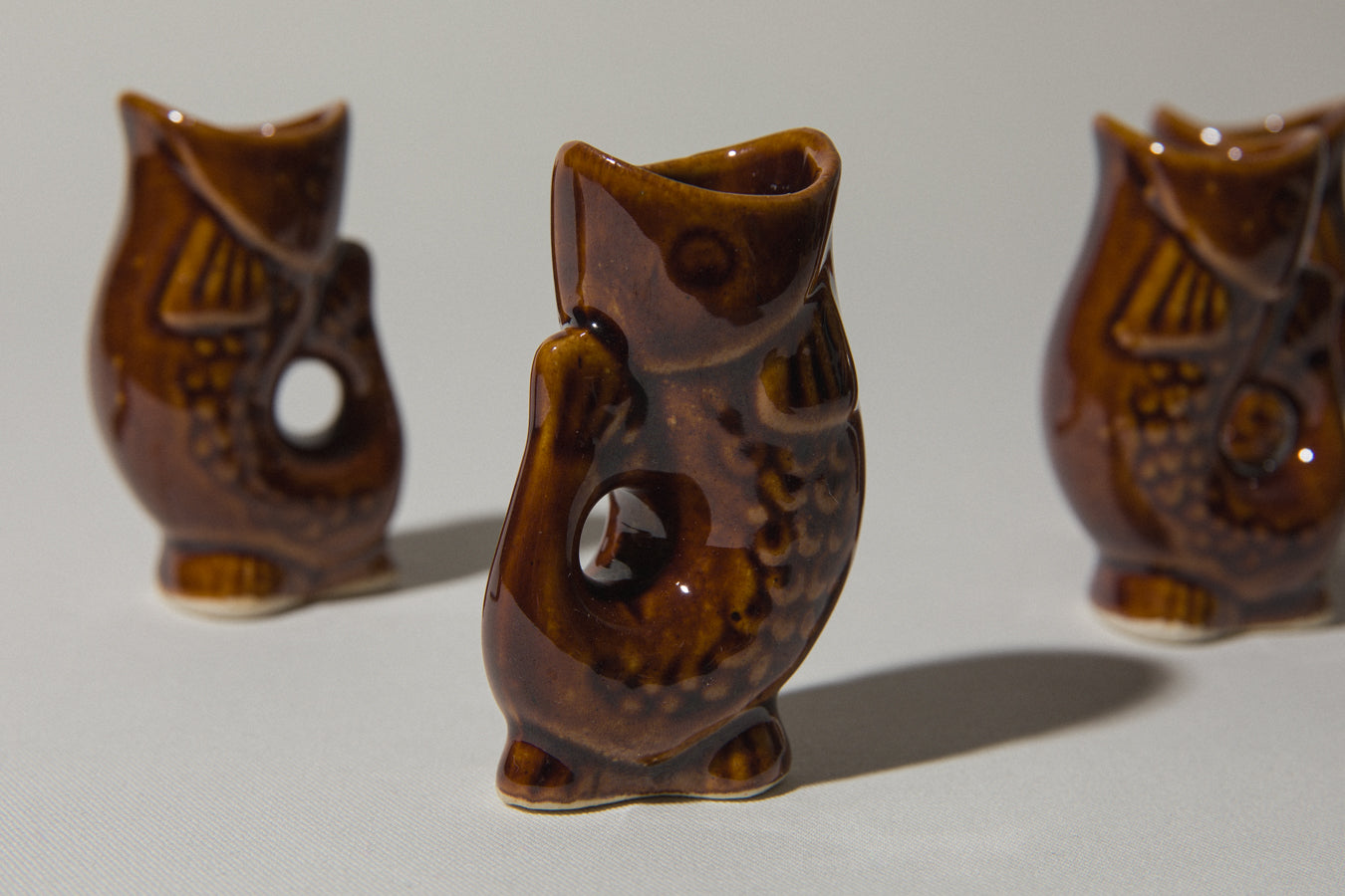Set of six fish-shaped SHOOTER GLASSES _ 552