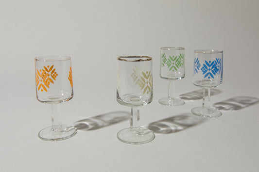 Set of four SHOOTER GLASSES