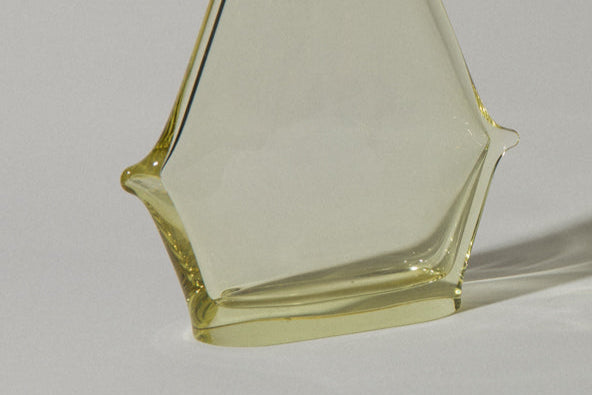 Yellow glass VASE _ 570