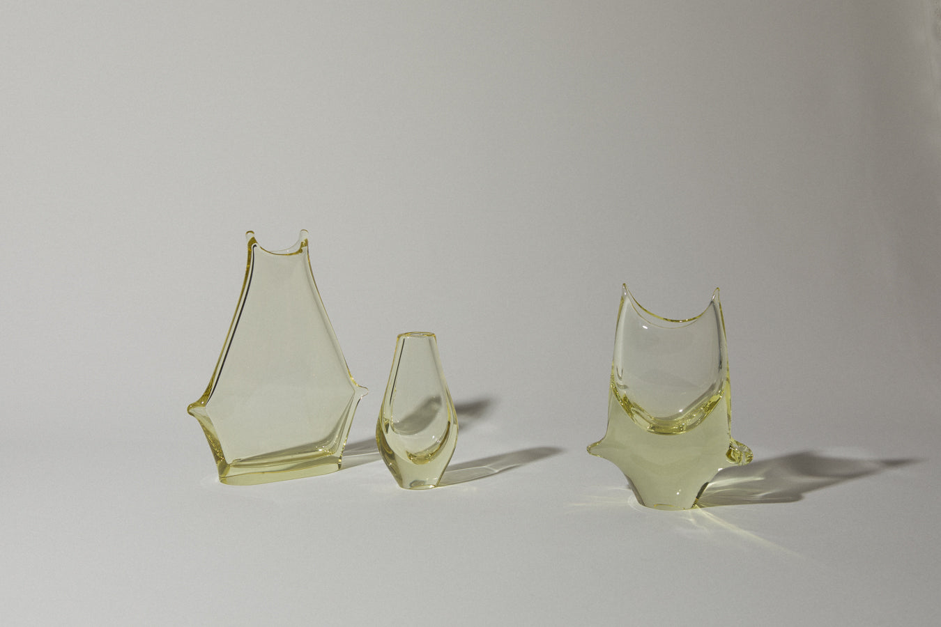 Yellow glass VASE _ 570