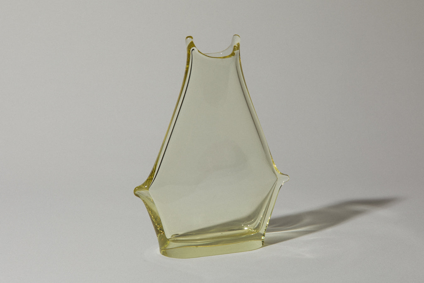 Yellow glass VASE _ 570