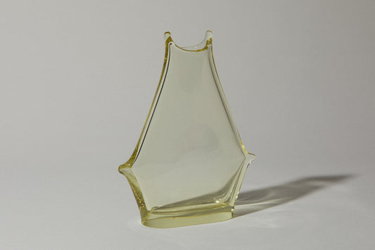Yellow glass VASE _ 570