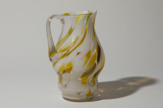 Speckled glass JUG