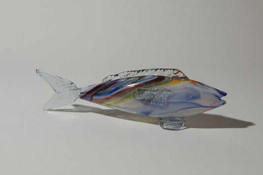 Speckled glass fish SCULPTURE