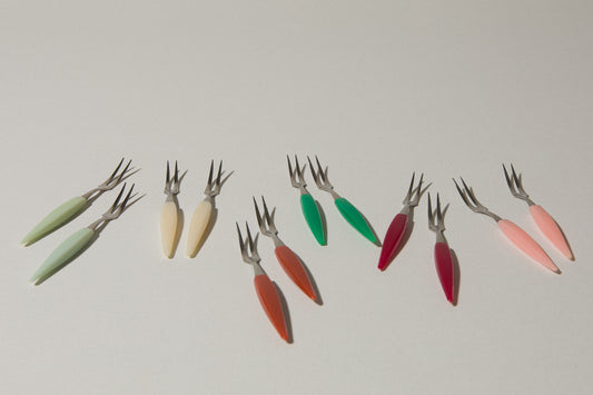 Set of APERITIF FORKS