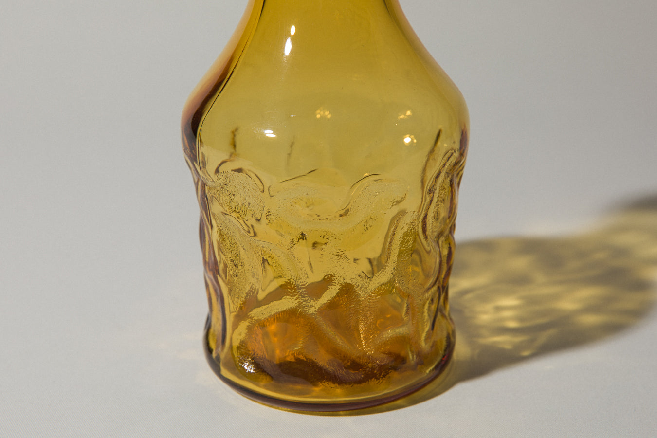Amber glass JUG