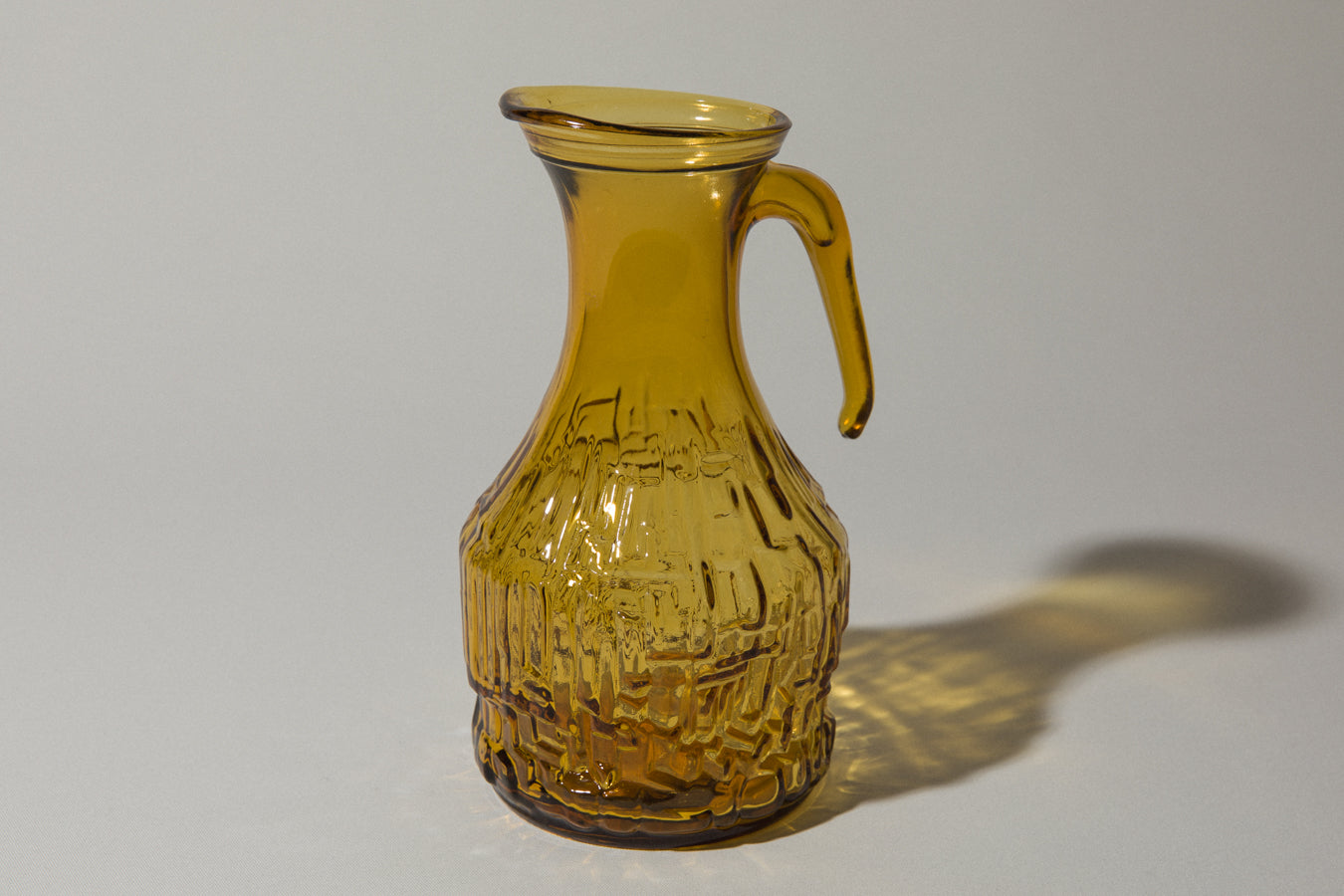 Amber glass JUG