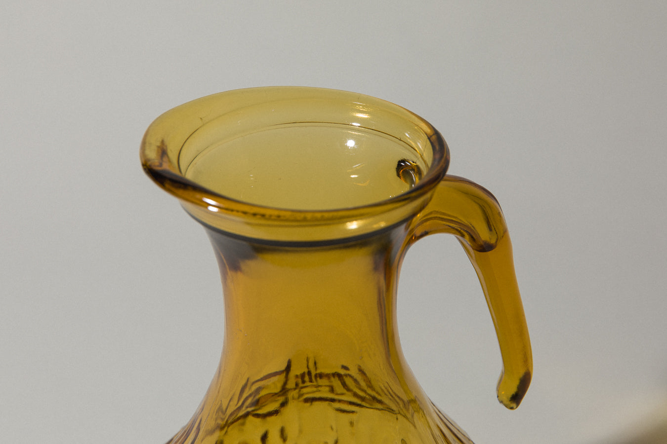 Amber glass JUG