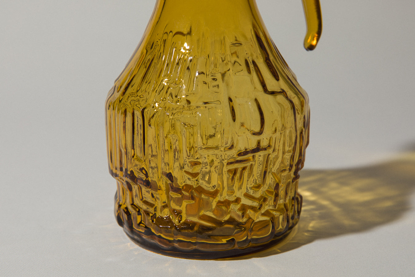 Amber glass JUG