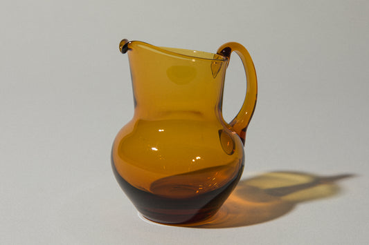 Amber glass JUG
