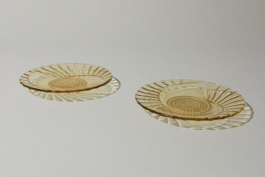 Set of two SERVING PLATES small